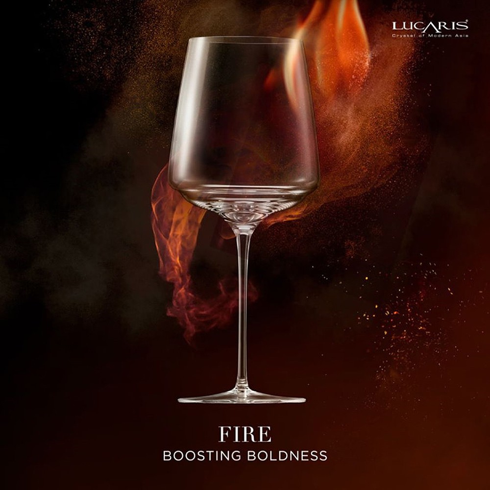 LUCARIS 手工杯 紅酒杯 FIRE 830cc 2入禮盒組, , large