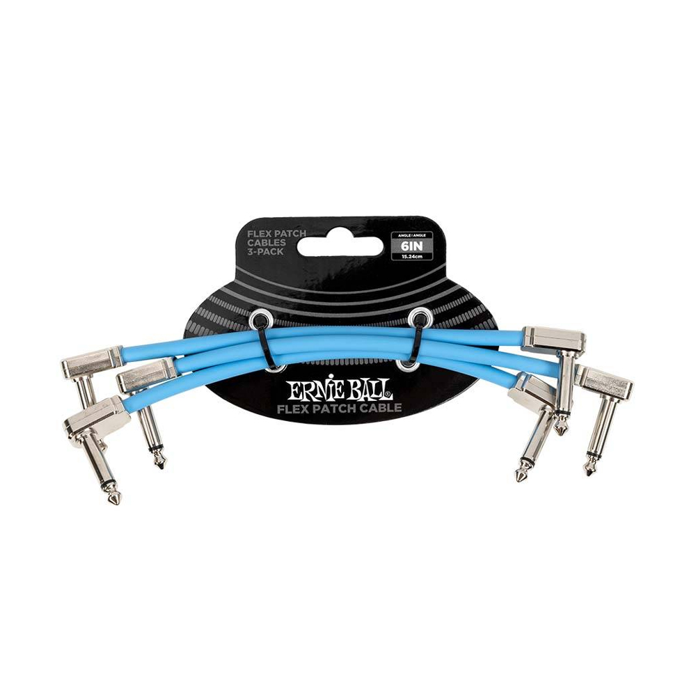 Ernie Ball Flex Patch Cable 3in ( P06459：Blue ), , large