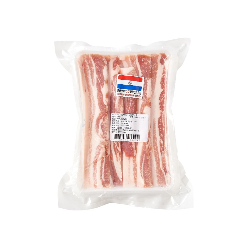 巴拉圭韓式五花燒烤肉條500g, , large