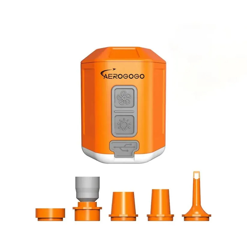 【Aerogogo】GIGA PUMP 4.0 三合一口袋充氣幫浦-活力橘, , large