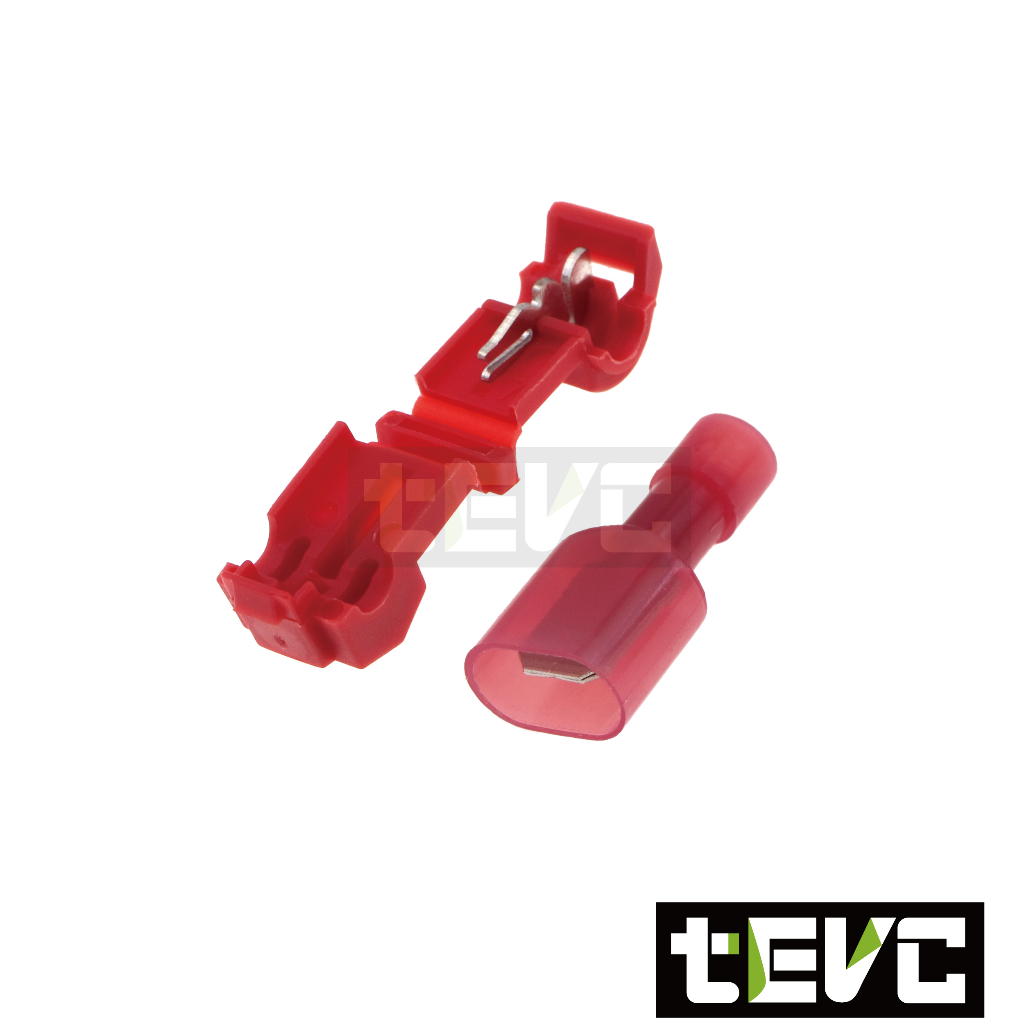 《tevc》K021 猴形夾  T型夾-藍(1.5~2.5mm&sup2;), , large