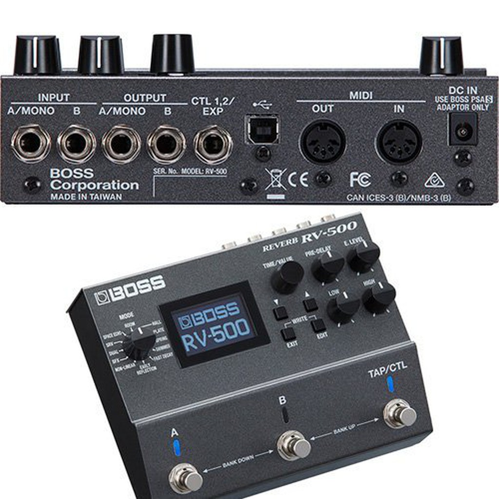 BOSS RV-500 Reverb 殘響效果器【敦煌樂器】, , large