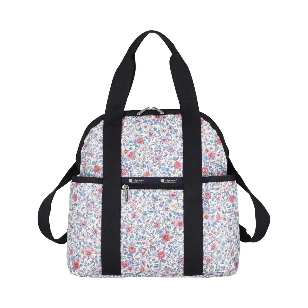 LeSportsac DOUBLE TROUBLE BACKPACK 兩用後背包 - 織錦花語, , large
