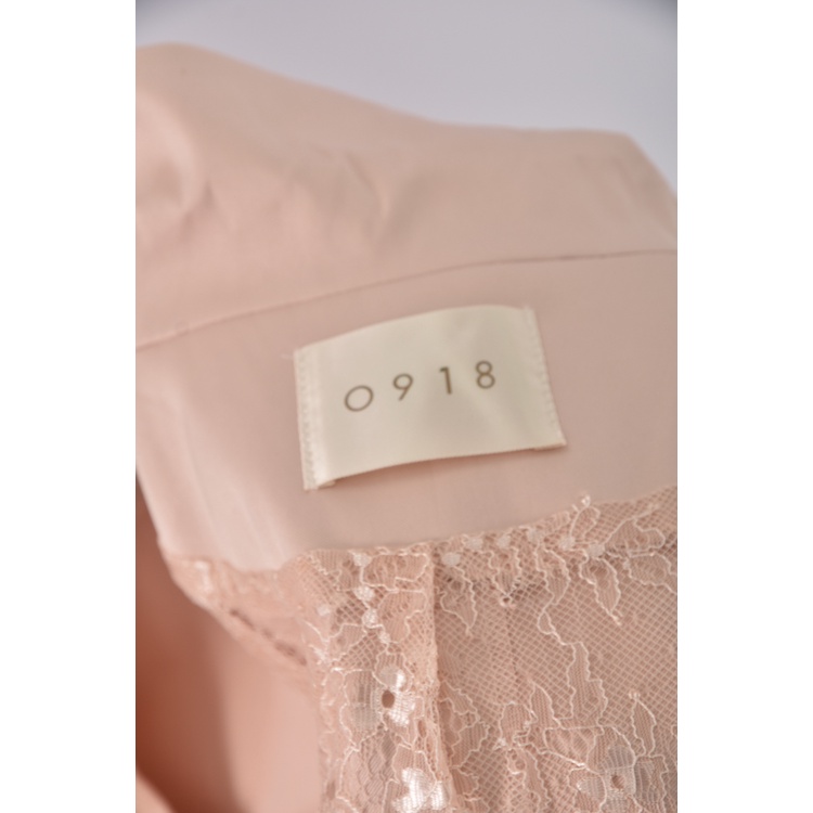 (S) 0918質感西裝拼接杏色外套二手衣, , large