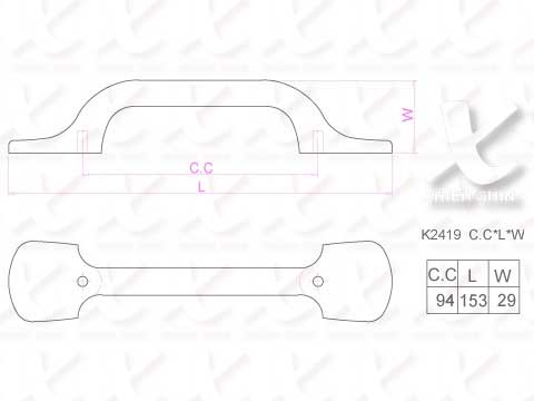 【協進五金】把手 深咖古, , large