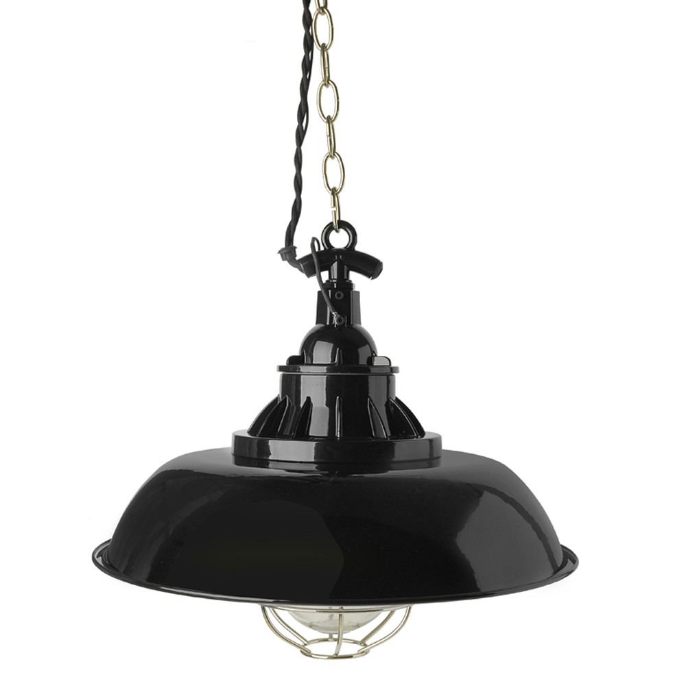 【H&R安室家】 40x32cm船用鑄鐵吊燈 ZA0129, , large