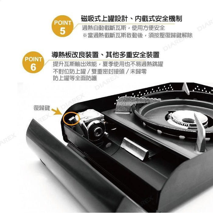 4.1kW High-Power Cassette Stove, , large