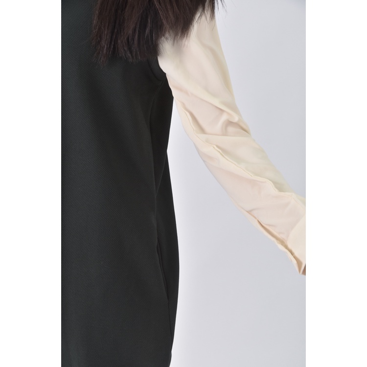 (S) pscompany質感學院風綠色洋裝二手衣, , large