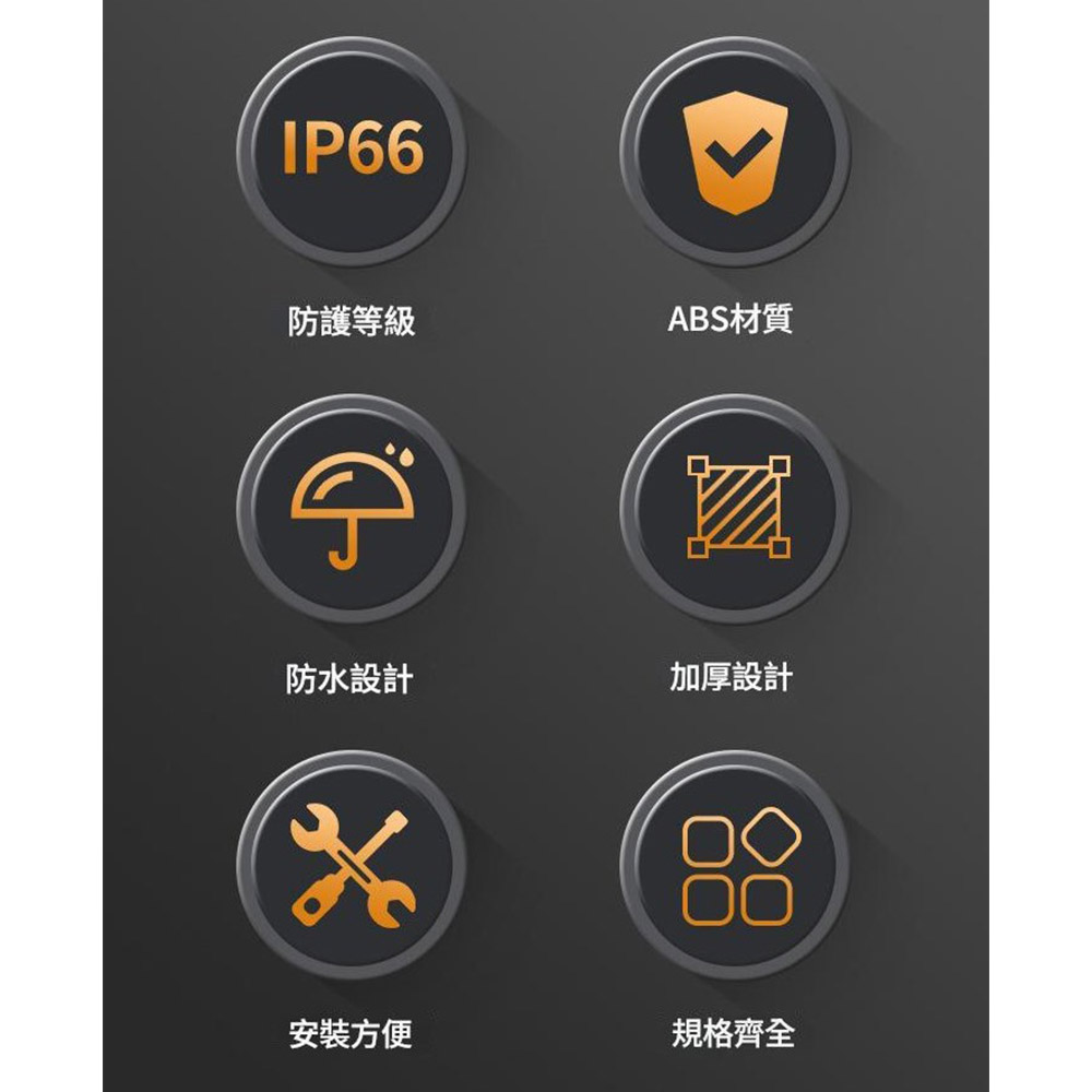 防水開關一開雙控窄款, , large