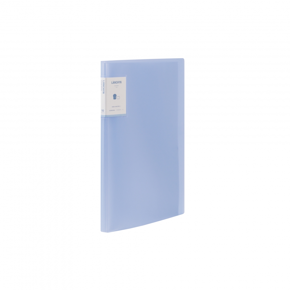 【連勤】PP 果凍色系小背卡10入資料簿 12本/箱 LC-8110-多款可選, , large