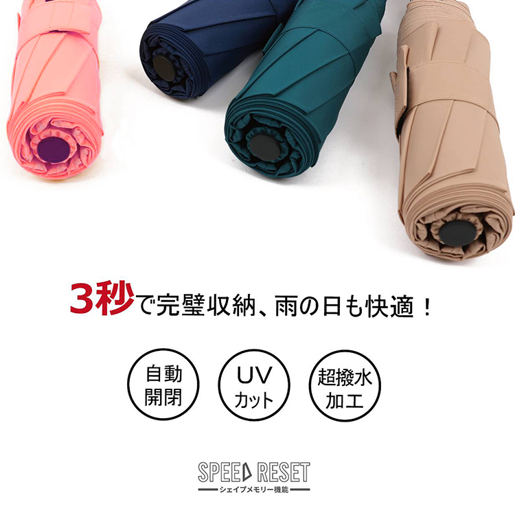 記憶迅收自動傘-深海藍-1支, , large