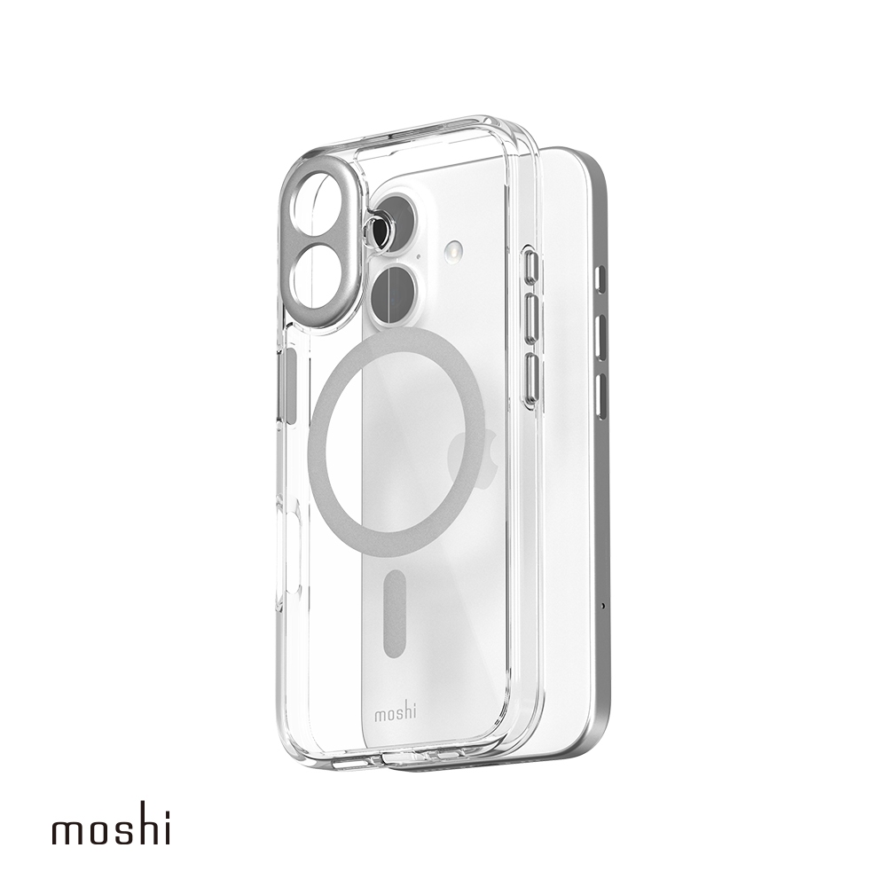 Moshi iPhone 16 iGlaze 透明保護殼 支援Magsafe 手機殼, , large