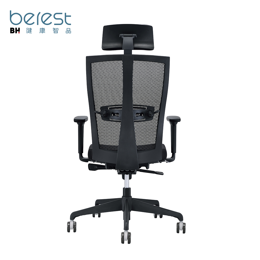 【berest】EVO XT8 多段調整人體工學椅-堅毅黑, , large