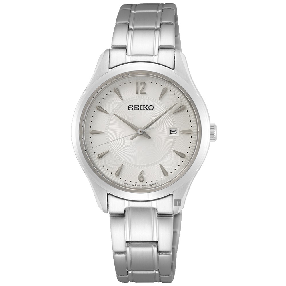 SEIKO精工 CS 城市簡約女錶-29mm 6N22-00N0S(SUR423P1), , large