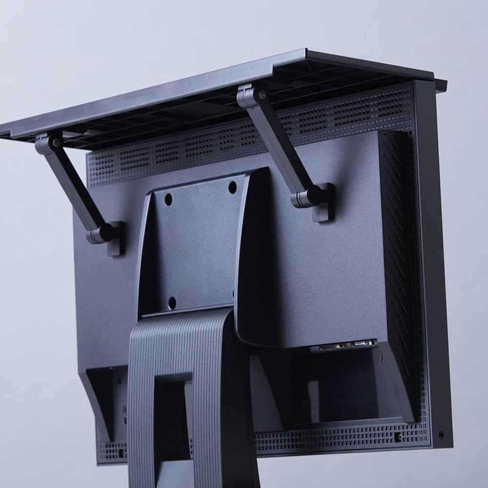 需預訂【KING JIM】液晶螢幕置物架 黑色 (DB-500), , large