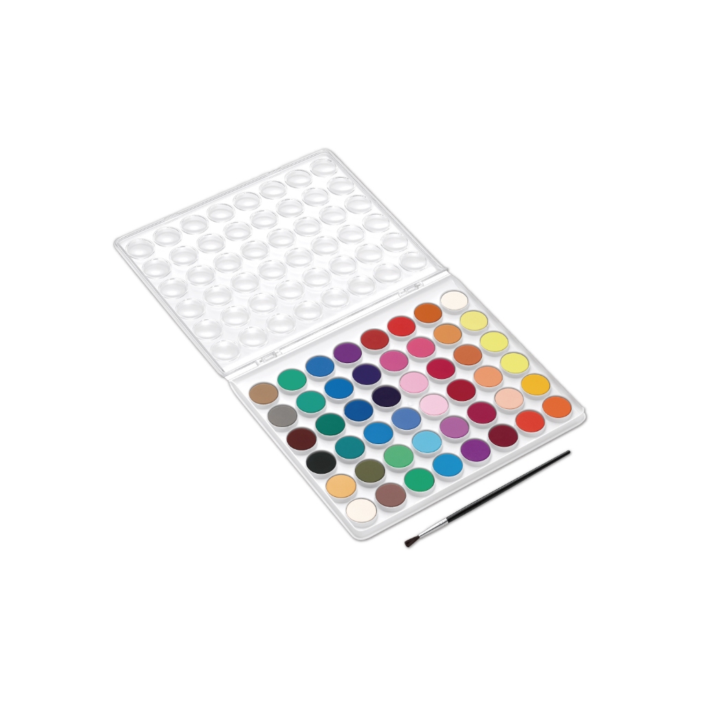 雄獅 粉餅水彩(多款)48色, , large