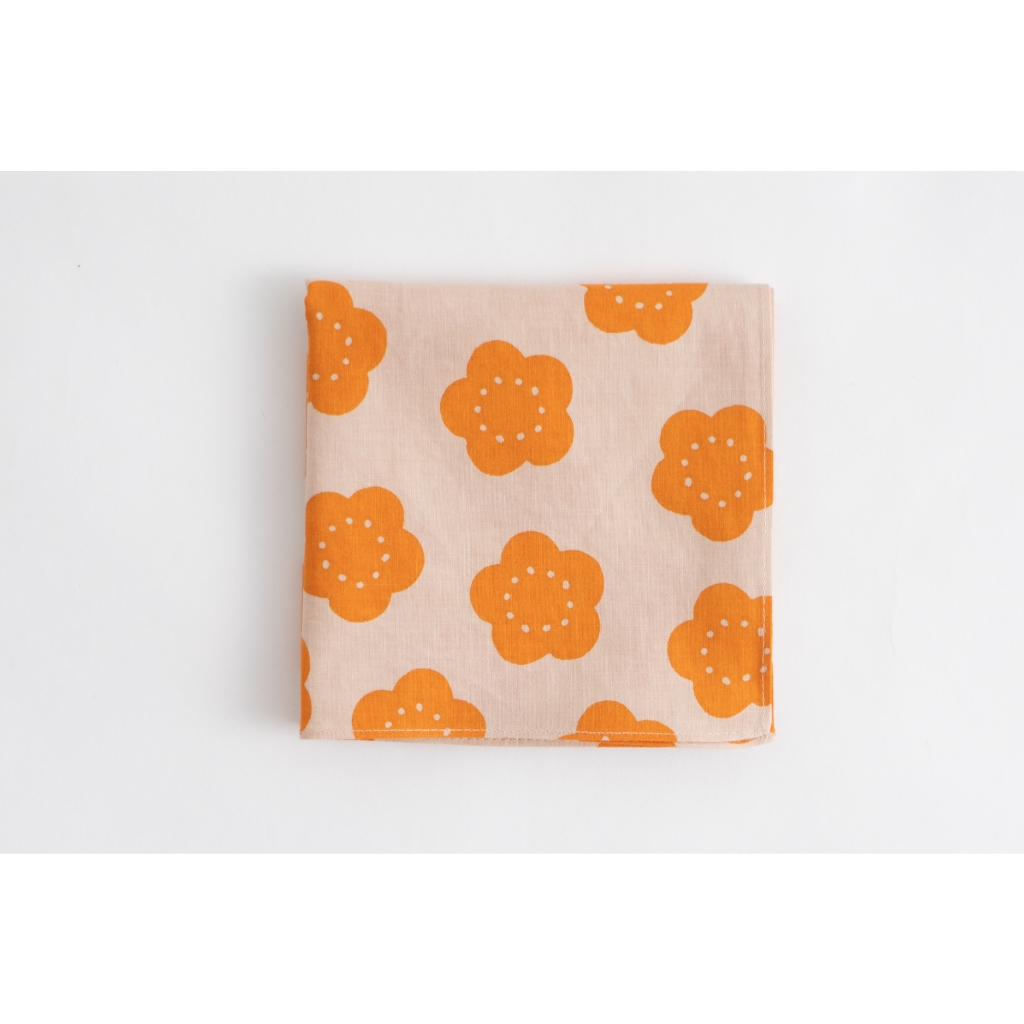 日本製 KAMAWANU Furoshiki 風呂敷/包袱布 全棉 方巾 手巾 多功能手帕 50x50 cm (梅)