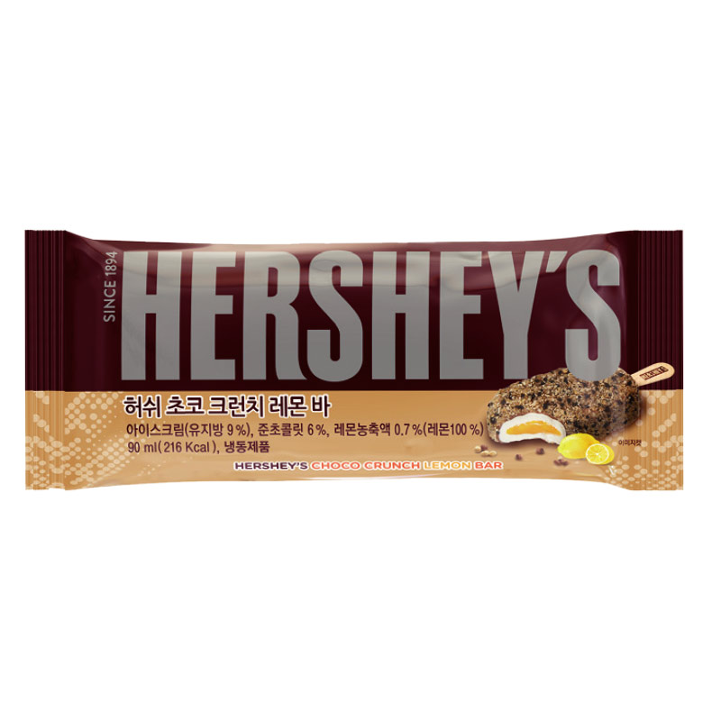 HERSHEYS巧克力脆片檸檬冰棒, , large