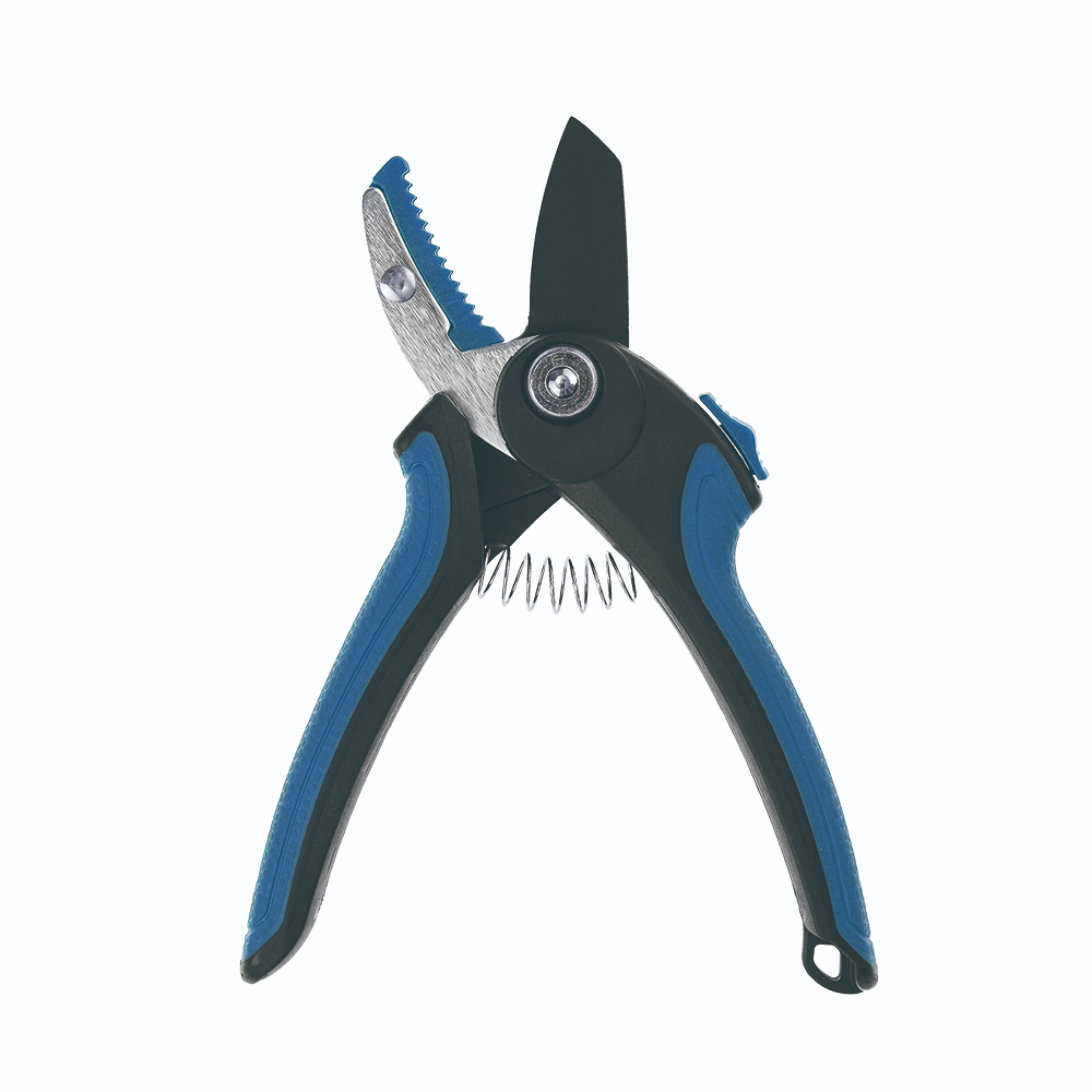 【HOKAS】S984刀砧型修枝剪 (園藝剪刀 花剪 樹枝剪 平口修枝剪 剪定鋏 樹剪 果樹剪 嫁接剪 採果剪), , large