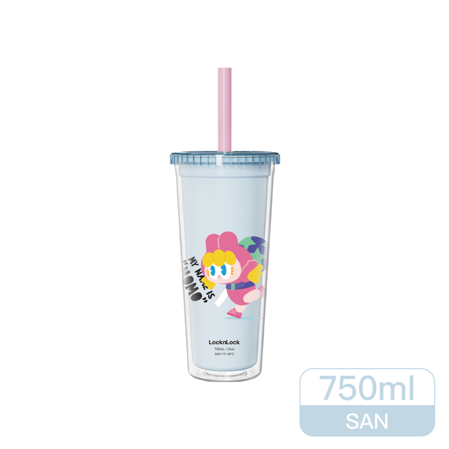 LL funny pearl milk tea cup 750ml, , large