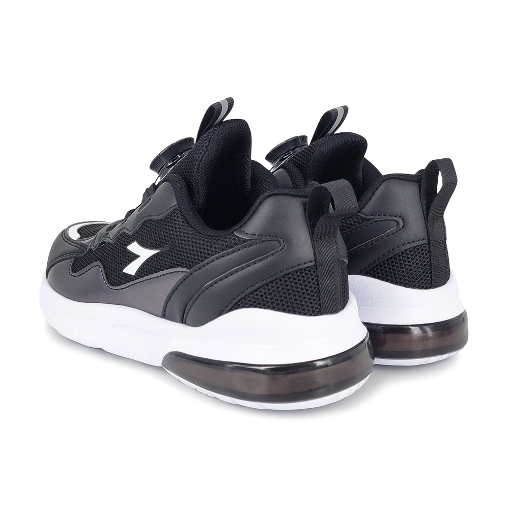 DIADORA迪亞多那 酷炫閃燈兒童跑鞋 童運動鞋 童鞋 時尚 閃亮 炫光 寬楦 康特杯 健康鞋墊 止滑 黑 藍 粉 紫, , large