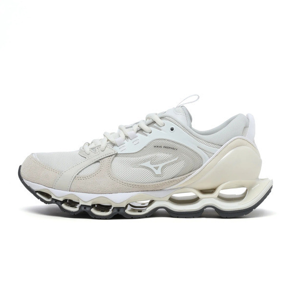 Mizuno Wave Prophecy β2 男女 慢跑鞋 運動 休閒 復古 日常 舒適 米 [D1GA235001], , large