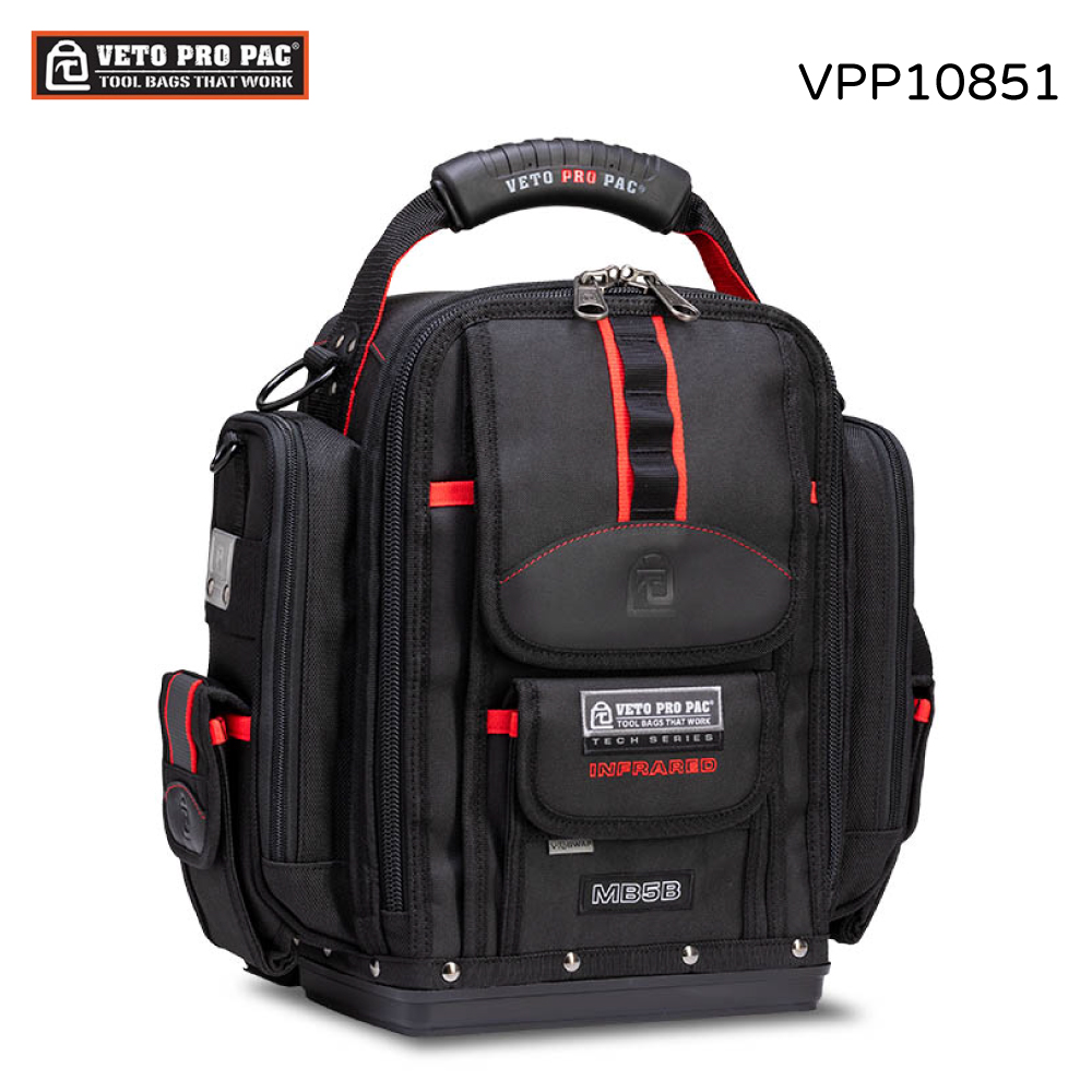 [VETO PRO PAC 維托] 工具後背包 黑紅 MB5B INFRARED/VPP10851, , large