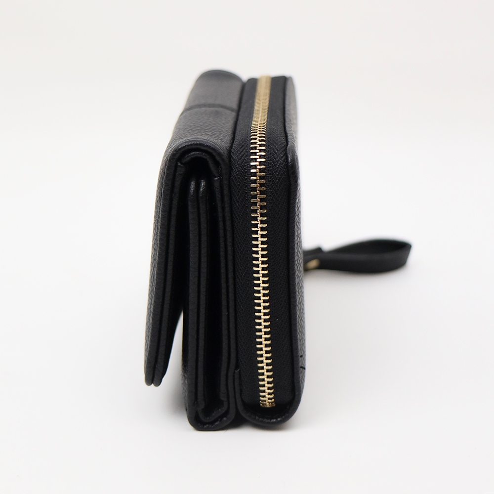 Ribbon&eacute; 柔霧翻蓋零錢中夾-粉色 女夾 韓系氣質皮夾 可愛短夾 人氣女用皮夾, , large