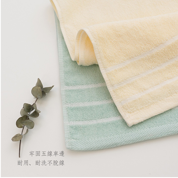 馬卡龍緞條加厚32兩毛巾-3條入x3包, , large