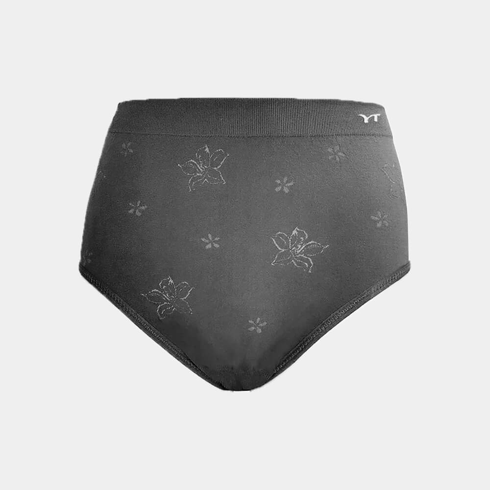 Women&rsquo;s Plus-Size High-Waisted Seamless Bamboo Charcoal Underwear