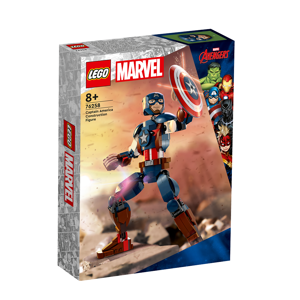 樂高 76258Captain America Construction, , large