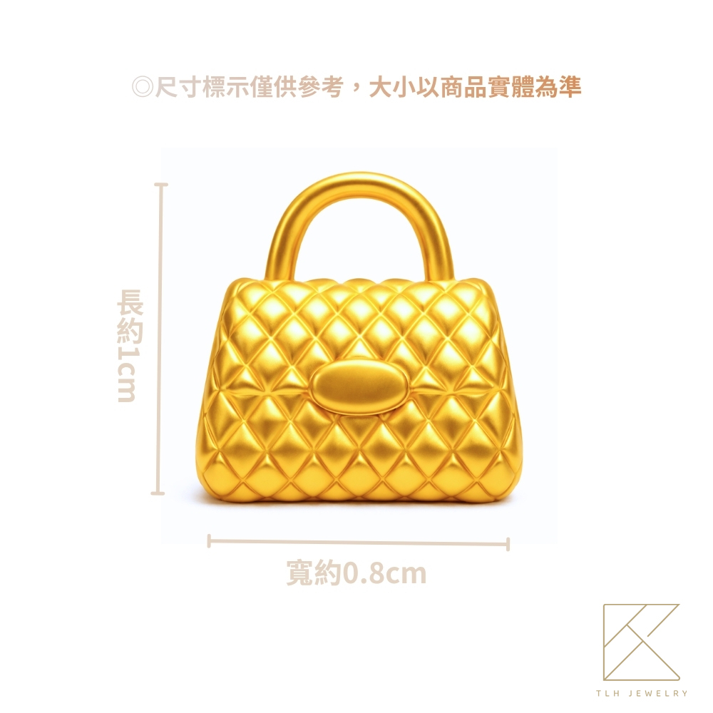 【TLH】母親節限定黃金擺件 包你幸福 純金999 約重0.07錢&plusmn;0.02 附贈母親節專屬包裝 (生日 送禮), , large