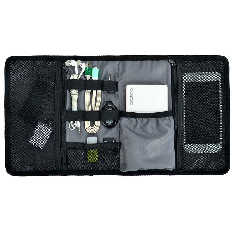 AGVA PORTABLE TRAVEL ORGANIZER - BLACK, , large