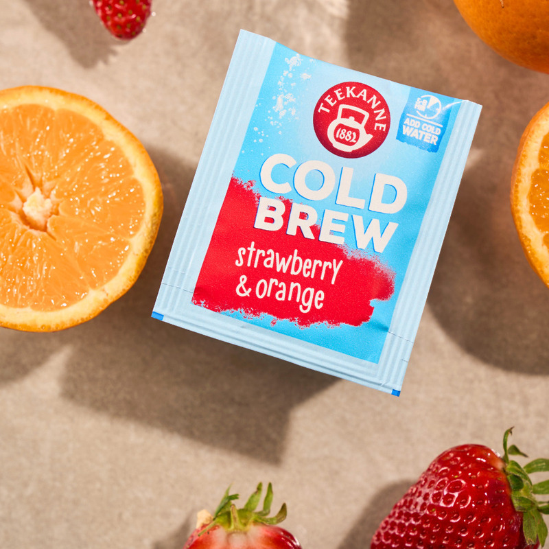【TEEKANNE】Cold brew Fruit tea (2.5g x 18bags/box) , , large