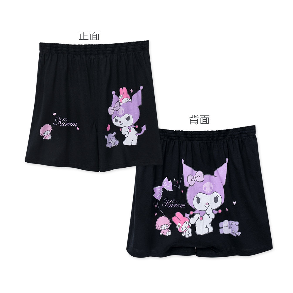 Sanrio 三麗鷗 庫洛米平口褲 居家四角褲 平口內褲 女內褲 KU-C001【旺達棉品】, , large