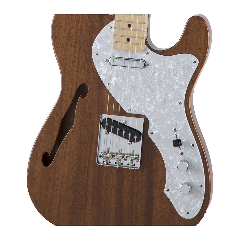 Fender MIJ Traditional 69 Tele Thinline 半空心電吉他 木紋【敦煌樂器】, , large