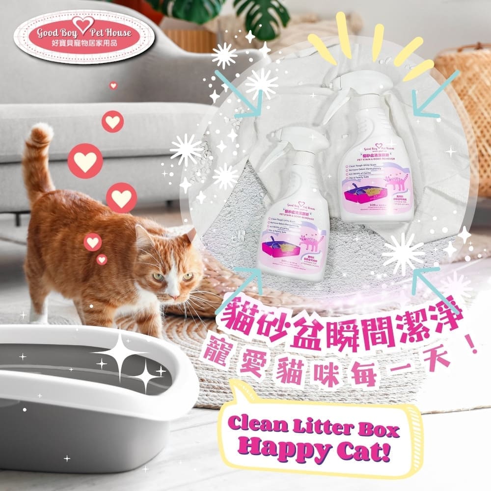 [GBPH好寶貝] 貓砂盆清潔慕斯 500ml, , large