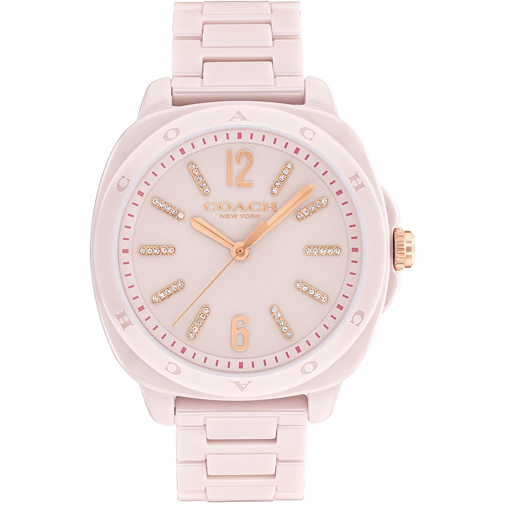 COACH Kitt 晶鑽陶瓷女錶 38mm CO14504408, , large