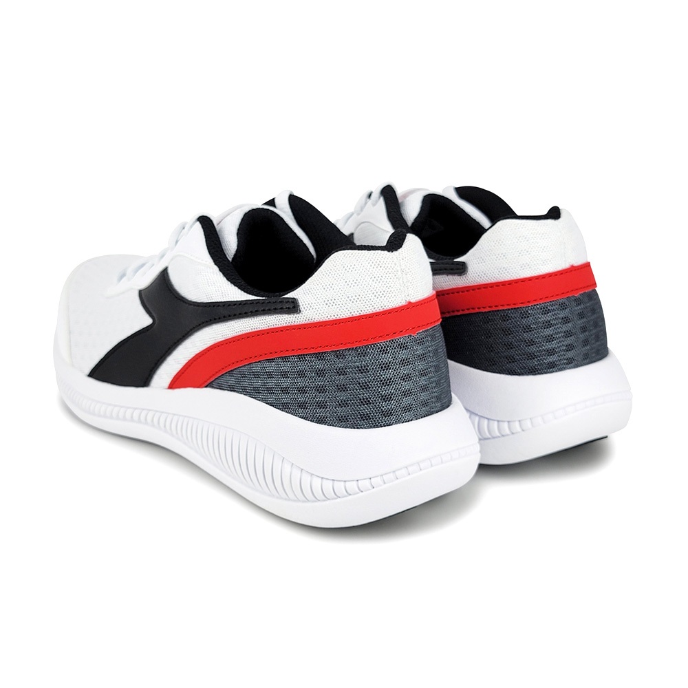 DIADORA迪亞多那 義大利進口 輕量運動慢跑鞋 EASY RUN 男運動鞋 男鞋 透氣 吸震 棉鞋墊 灰 藍 白黑, , large