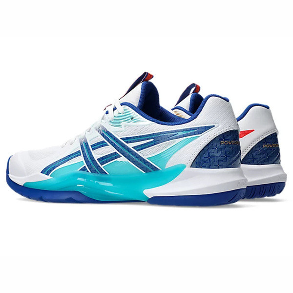 Asics Powerbreak Ff 男 羽球鞋 一期一會 支撐 抗扭 瞬移 白 藍 [1071A121-960], , large