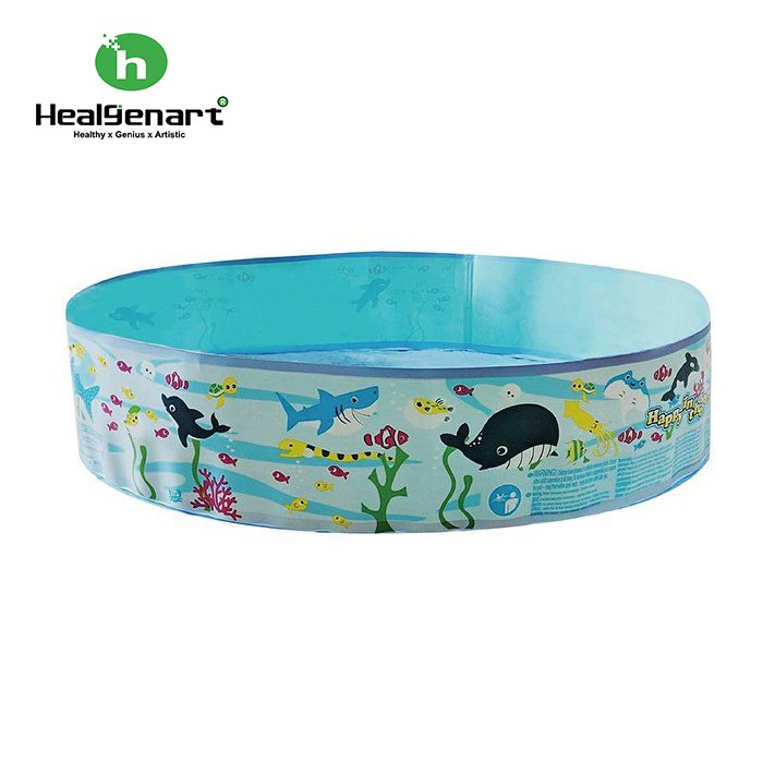 【Healgenart】趣味立體悠游泳池 免充氣戲水池, , large