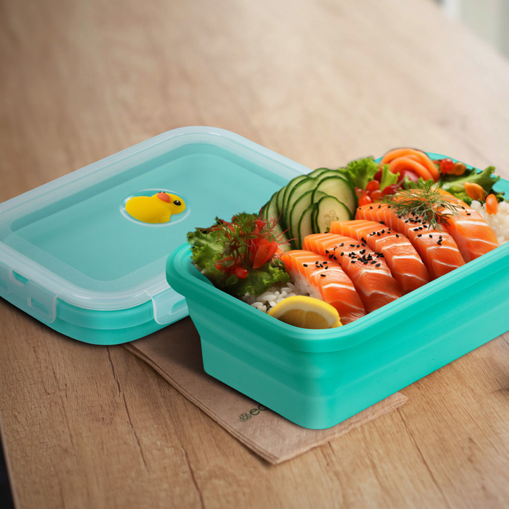 Silicone Foldable Food Container-DUC-8, , large