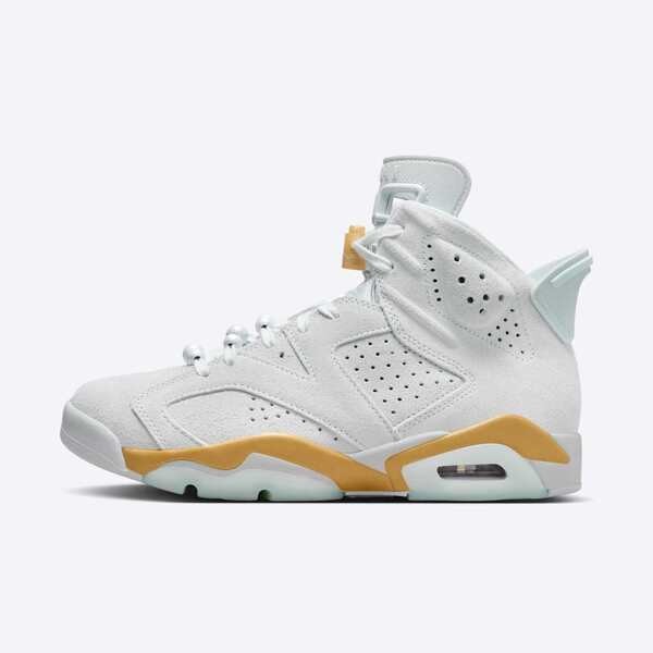 Kixpress-Nike 耐吉 WMNS Air Jordan 6 Retro 男女 運動休閒鞋 AJ6 白黃 [DQ4914-074], , large