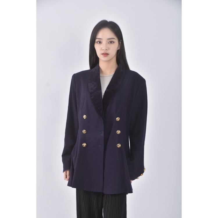 (M) 原創草堂藍色外套二手衣, , large