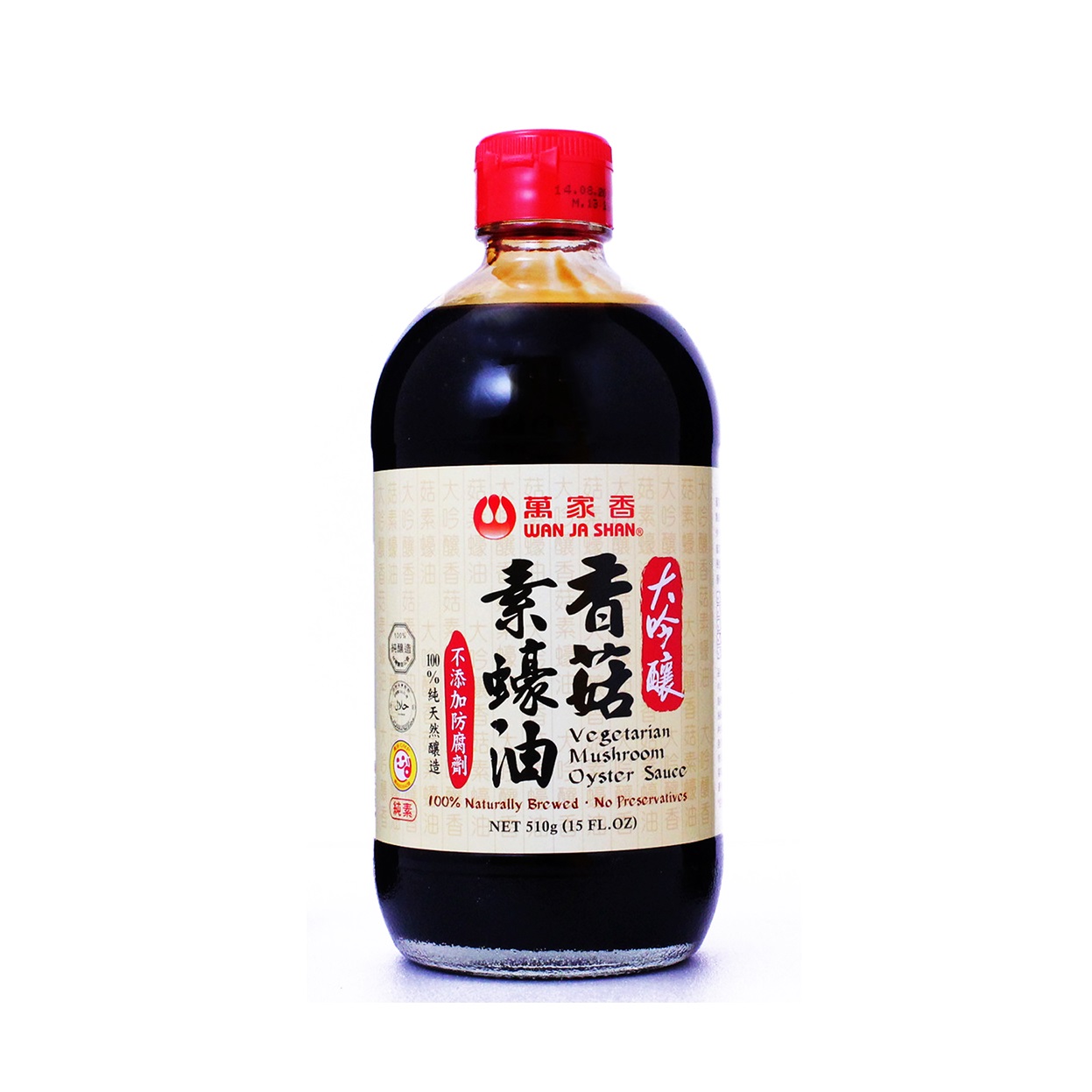 【純素】萬家香大吟釀香菇素蠔油 510g