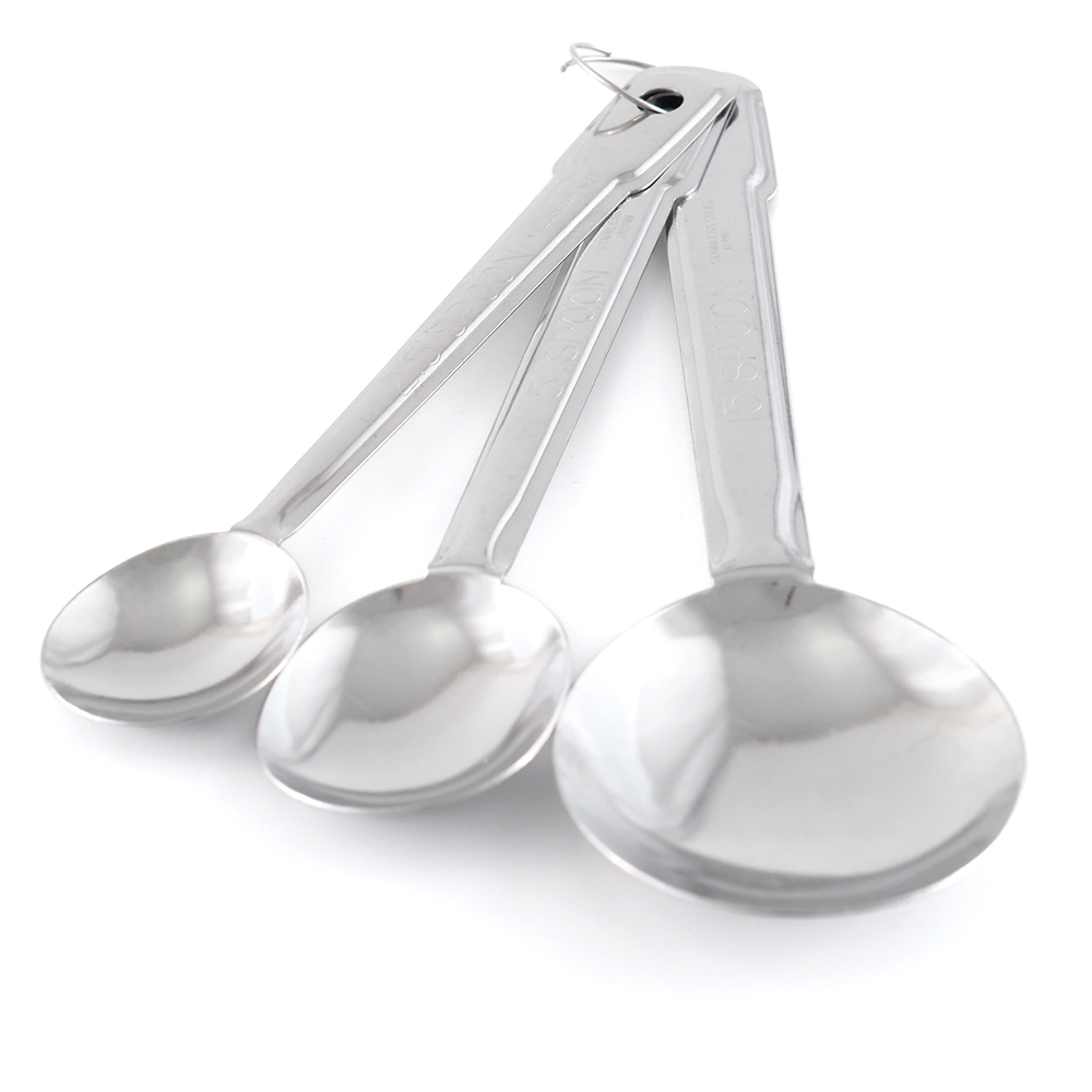 日本製不鏽鋼計量匙組-3入X3卡