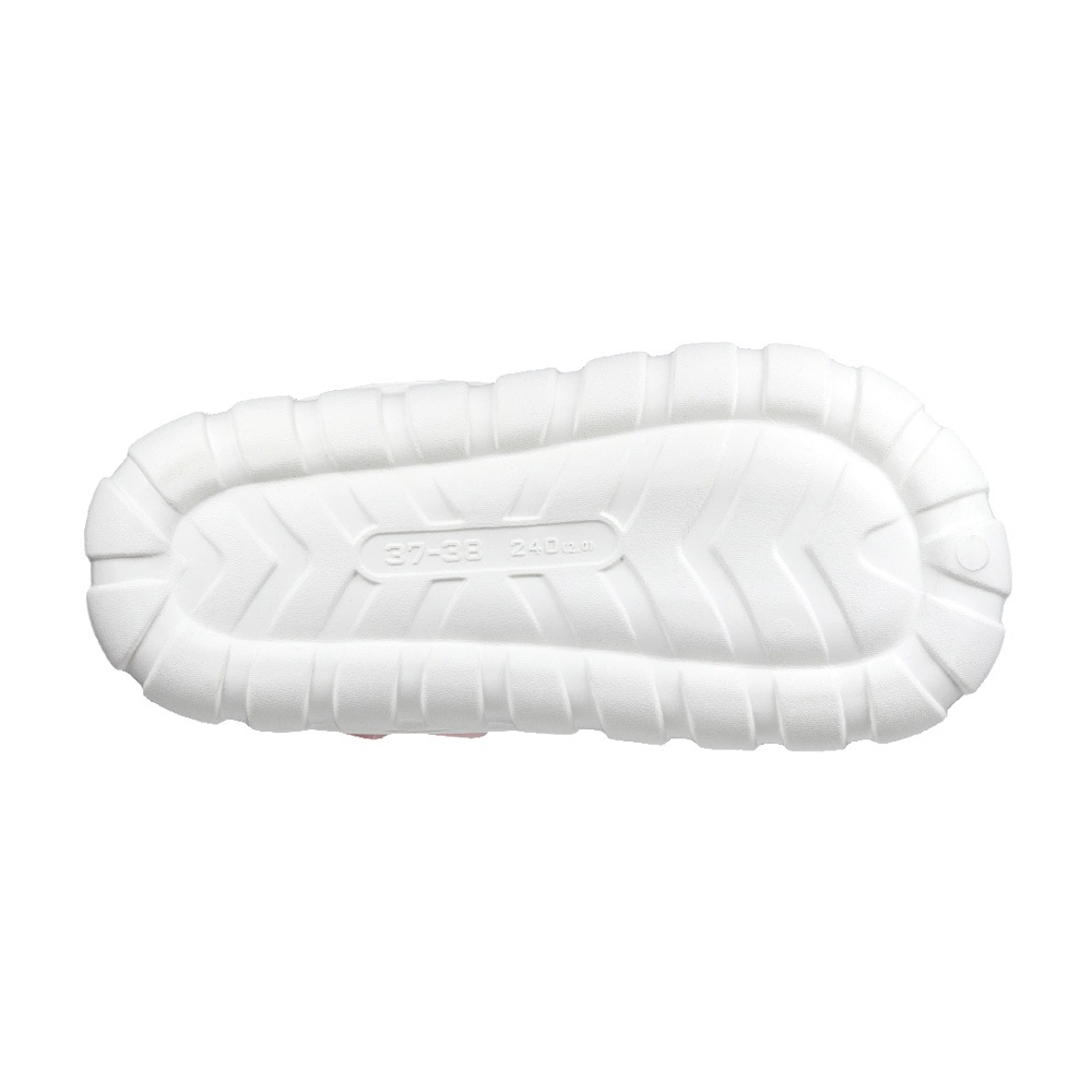 ROAD EASY 輕量透氣洞洞鞋 女鞋 拖鞋 涼鞋 時尚 可愛造型鞋扣 自由擺搭 回彈 穩定 厚底 增高 止滑 白 米, , large