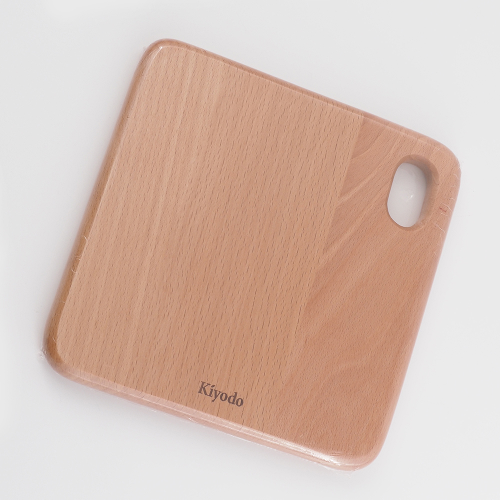 KIYODO手作山毛櫸隔熱墊-方形-4入, , large