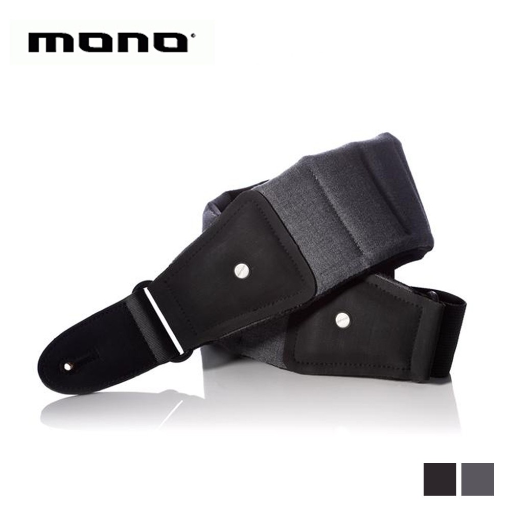 MONO M80 Betty 吉他專用背帶 短版 灰色/黑色 【敦煌樂器】, , large