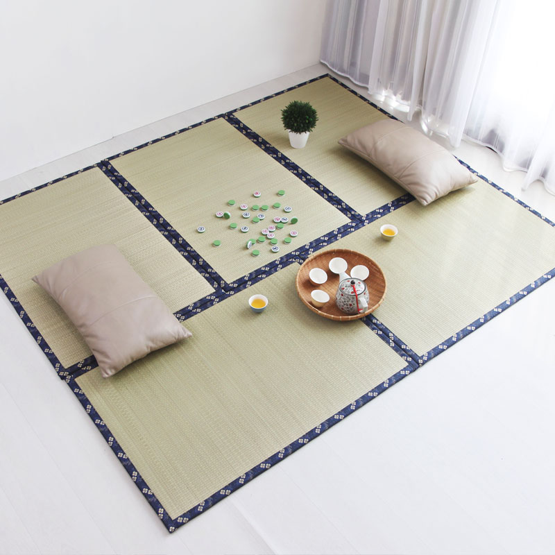 Natural weed tatami floor and mattress, , large